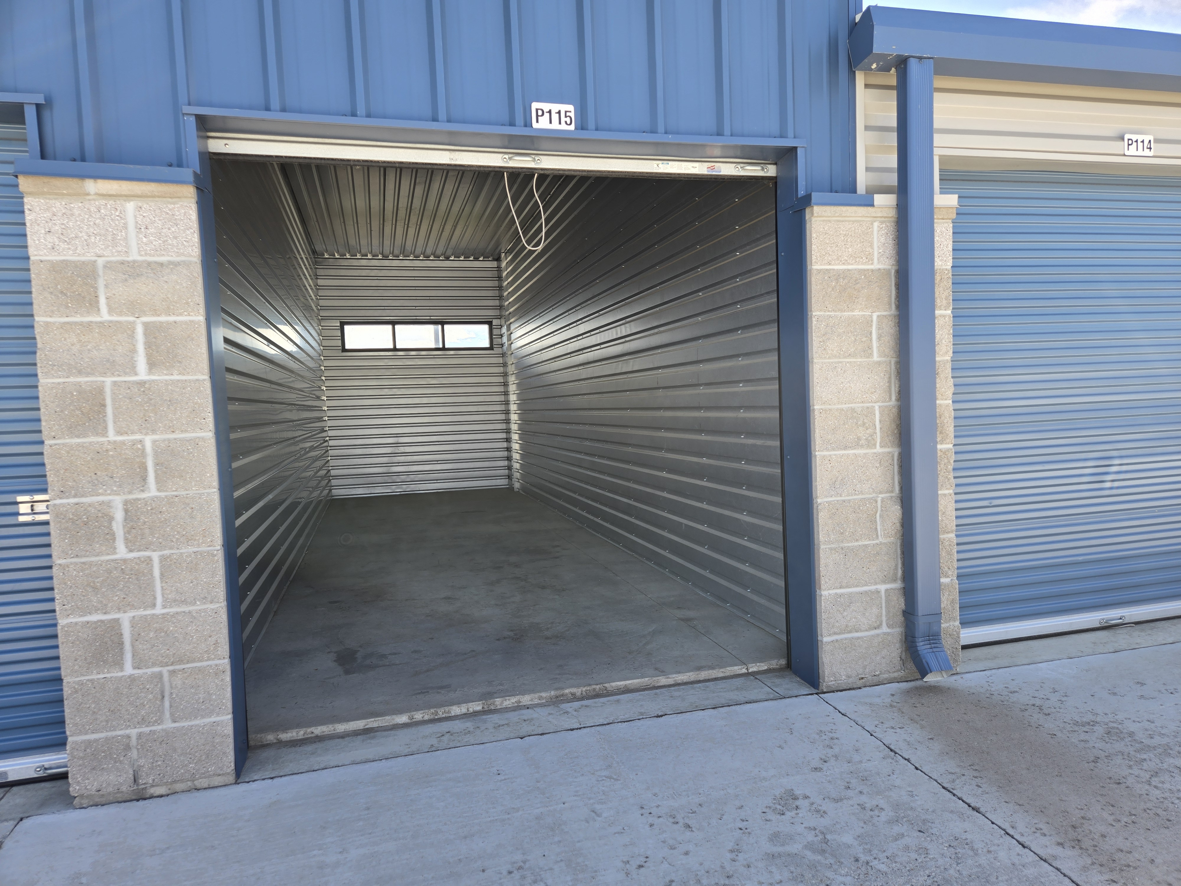 Self storage exterior large